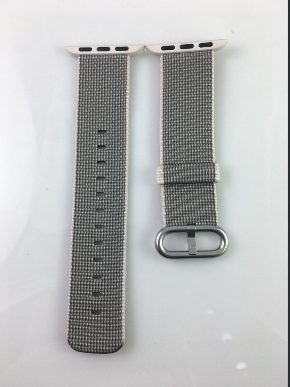 Gray Nylon Loop Apple Watch Band for Smartwatches